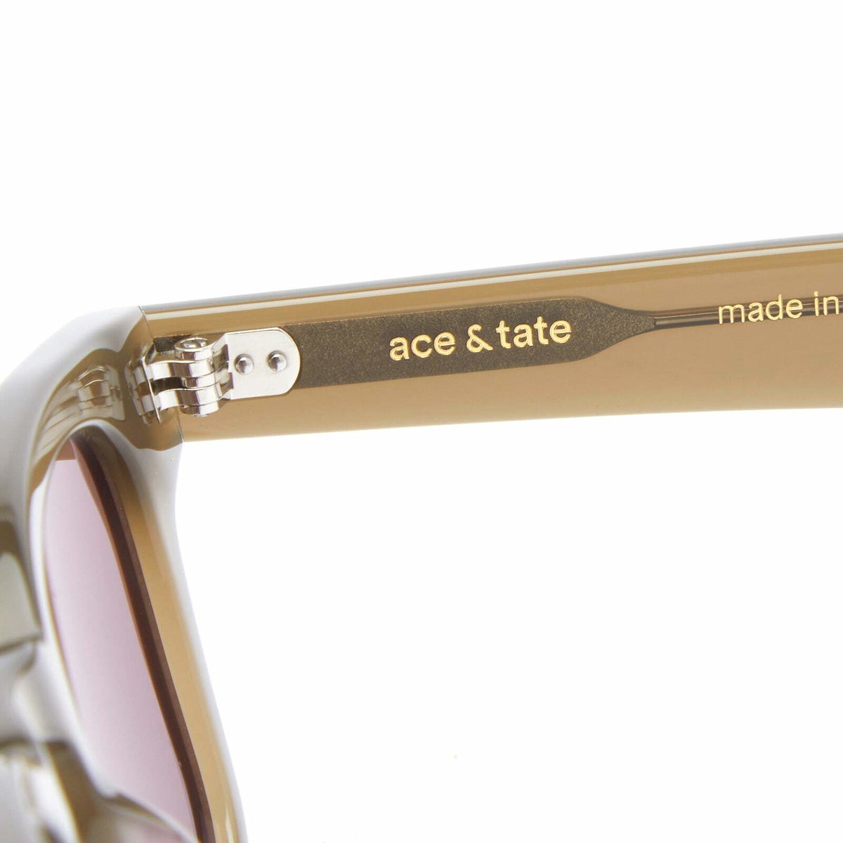 Ace & Tate Men's Oscar Sunglasses in Jurassic 