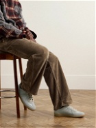 Maison Margiela - Replica Leather and Suede Sneakers - Gray