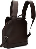 Valentino Garavani Brown Antibes Perforated Leather Backpack