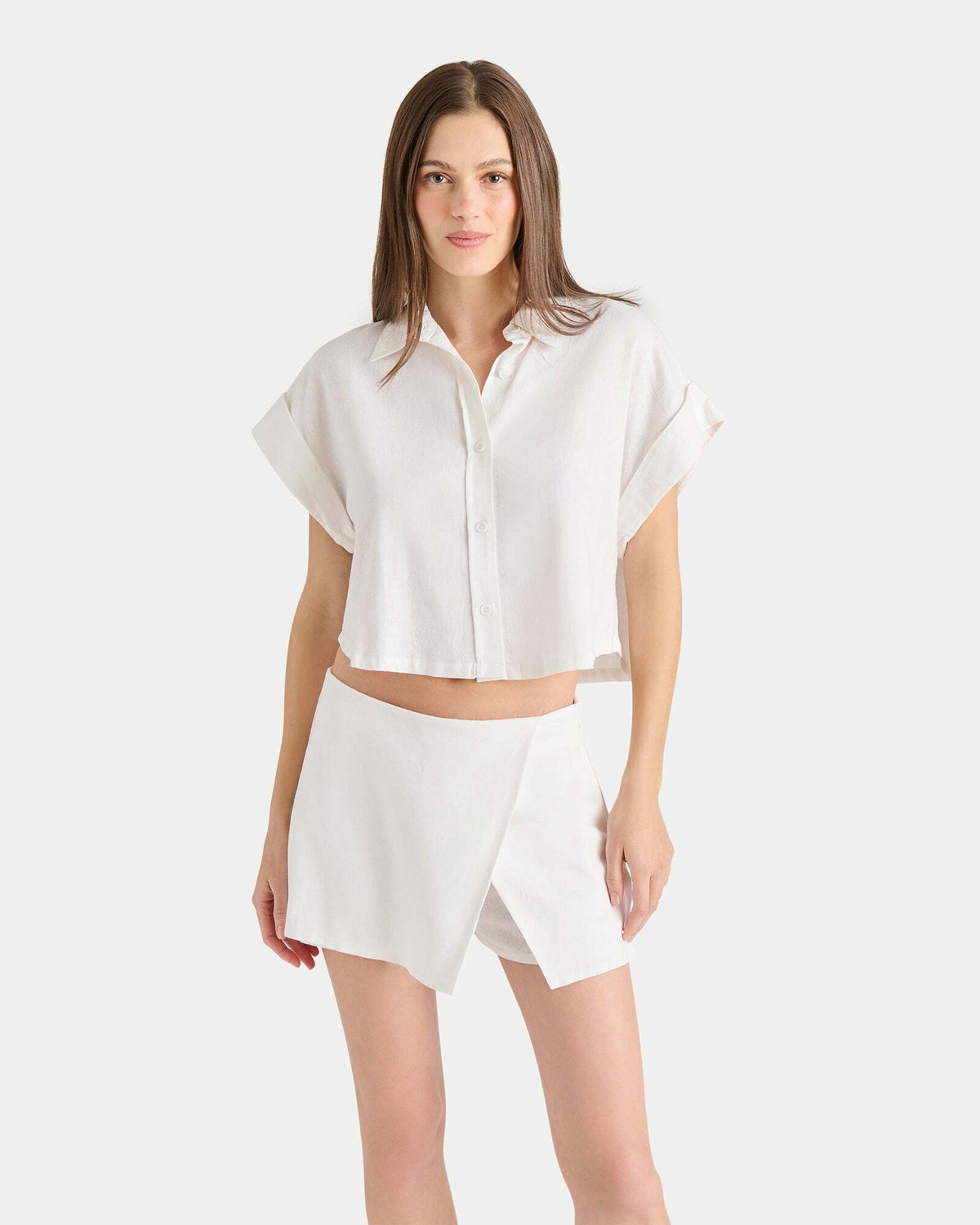 Steve Madden Ilara Top in White