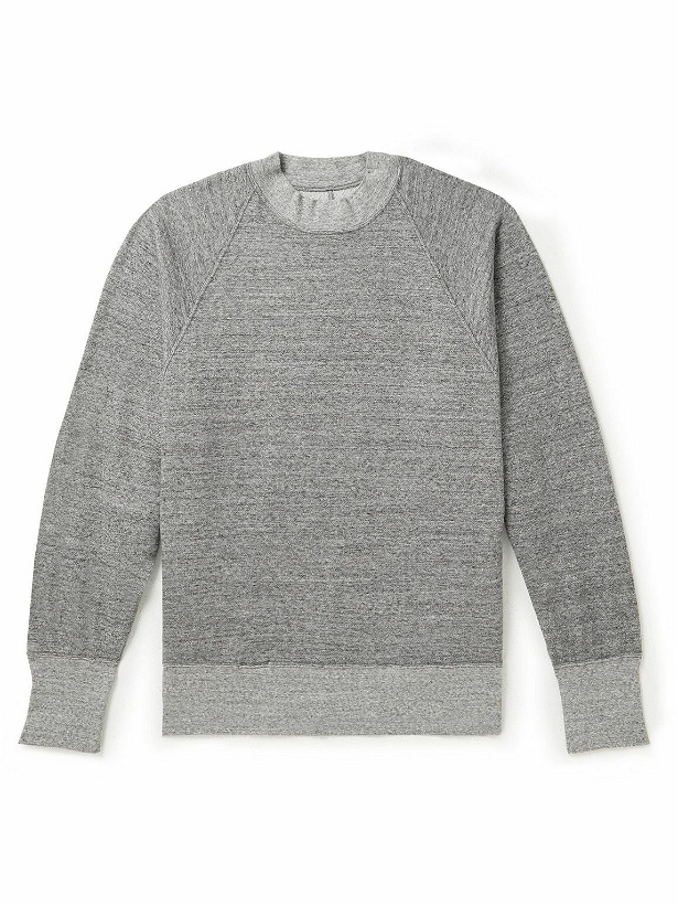 Photo: nanamica - Mock-Neck Cotton-Blend Jersey Sweatshirt - Gray