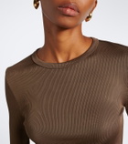 Agolde Delphi ribbed-knit top