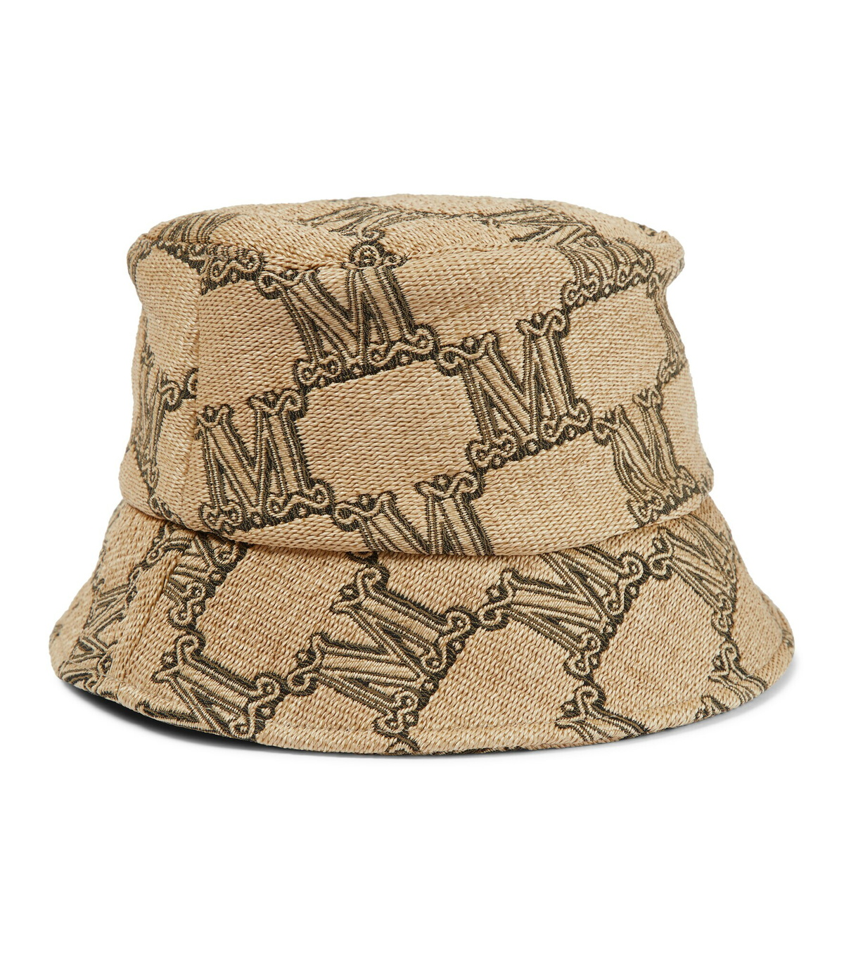 Max Mara Marat ジャカード ラフィアエフェクト バケットハット Max Mara - Marat jacquard raffia-effect bucket hat Max Mara