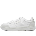 Axel Arigato Men's Dice Lo Sneakers in White/Beige