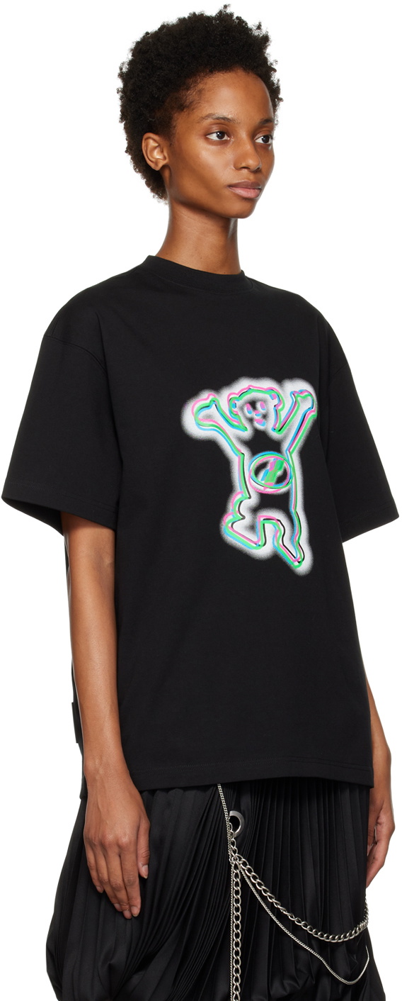 We11done Ivory Logo Teddy T Shirt Tees 600024750owt