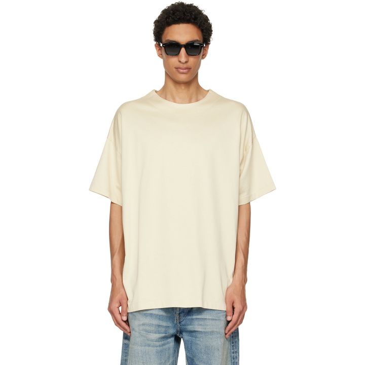 Photo: Fear of God Off-White Cotton Rayon T-shirt