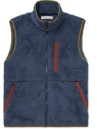 Outerknown - Skyline Slim-Fit Recycled Fleece Gilet - Blue