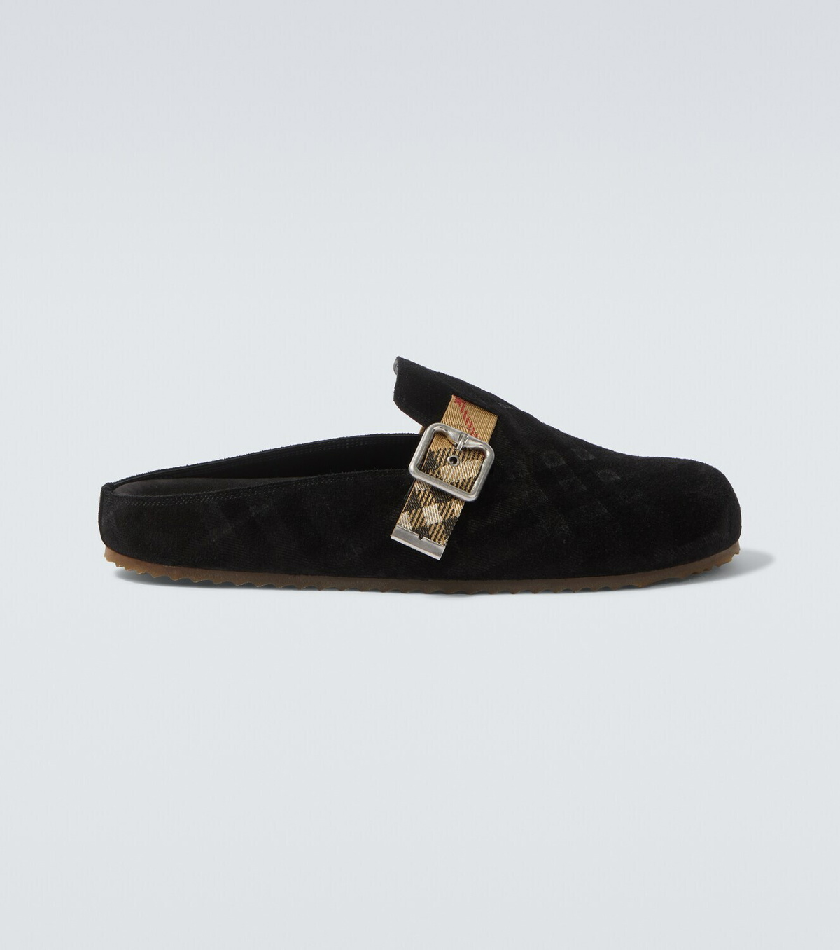 Burberry Urchin suede clogs