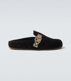 Burberry Urchin suede clogs