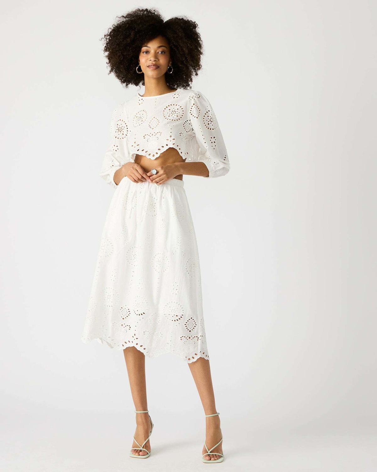 Steve Madden Anaisa Skirt in White