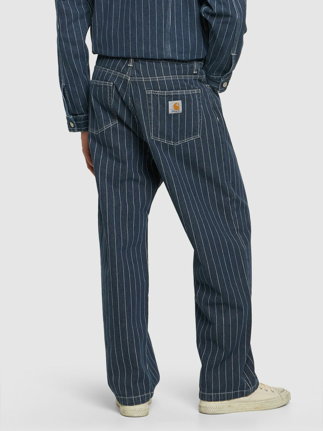 Carhartt WIP ストライプ デニム ORLEAN PANT ヒッコリー Carhartt WIP ストライプ デニム ORLEAN PANT ヒッコリー