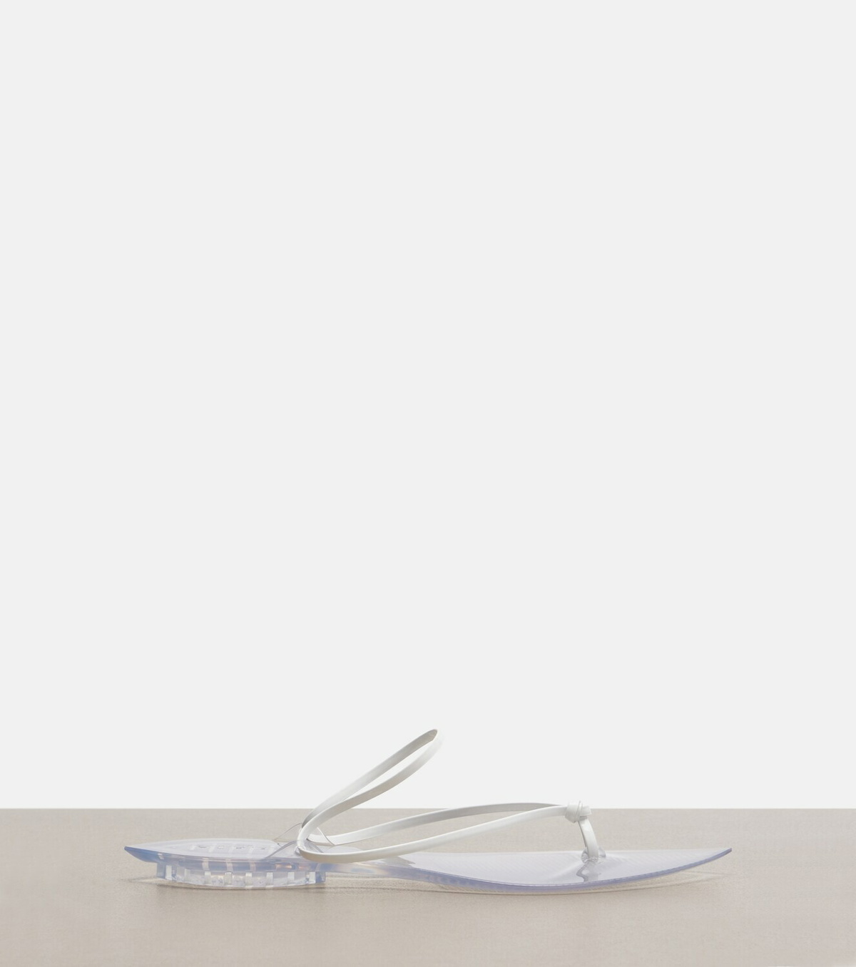Alaïa Invisible leather thong sandals