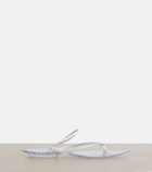 Alaïa Invisible leather thong sandals