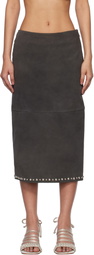 Gimaguas Gray Bella Maxi Skirt