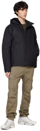 Veilance Black Altus Down Jacket