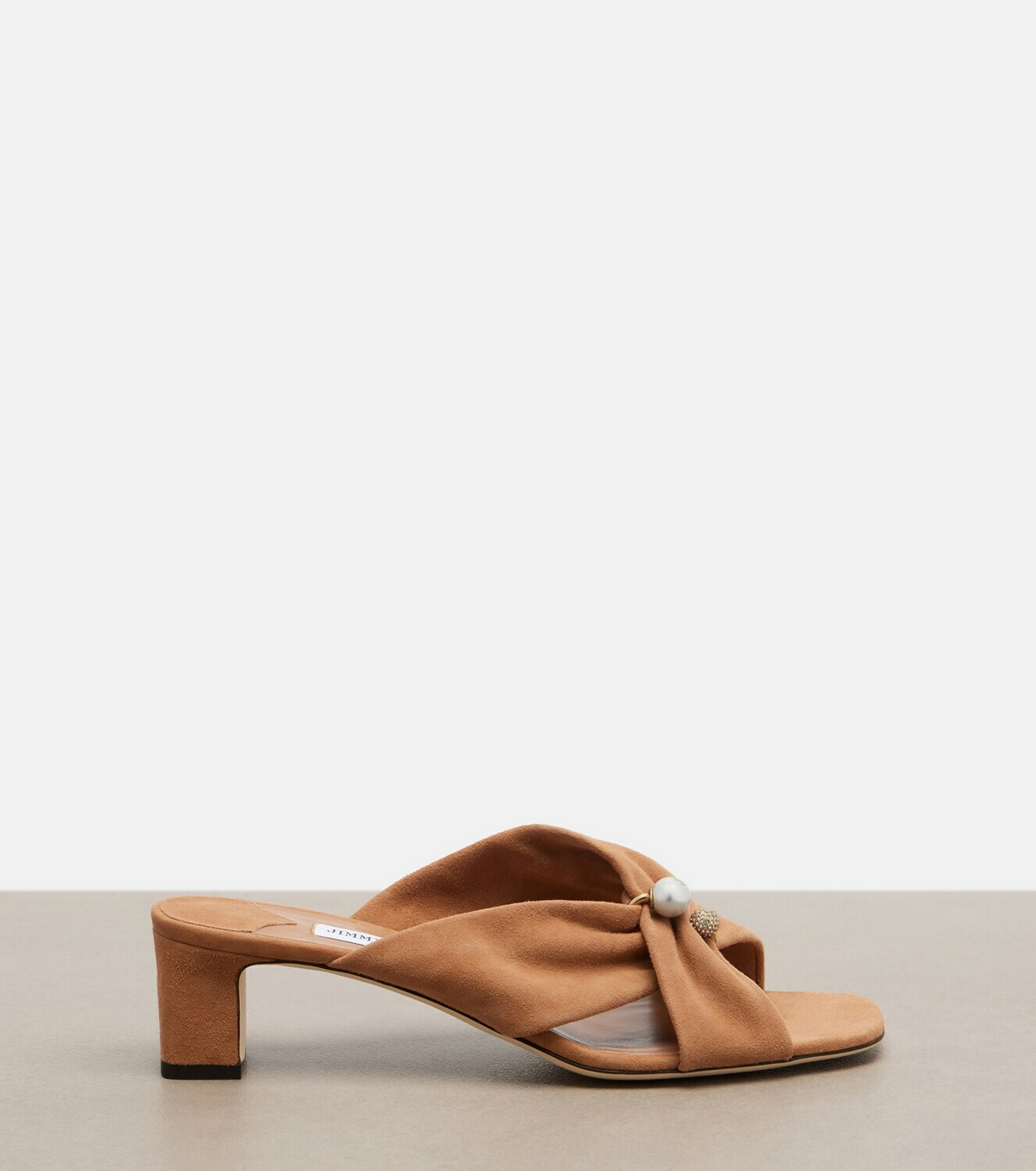 Jimmy Choo Rafi embellished suede mules