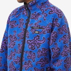 LMC Men's Boa Fleece Reversible Jacket in Blue