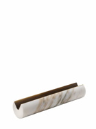 SALVATORI - Balancing Marble & Brass Pen Holder