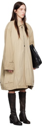 HODAKOVA Beige Upside Down Chino Trench Coat