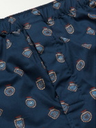 Derek Rose - Ledbury 83 Slim-Fit Printed Cotton Boxer Shorts - Blue