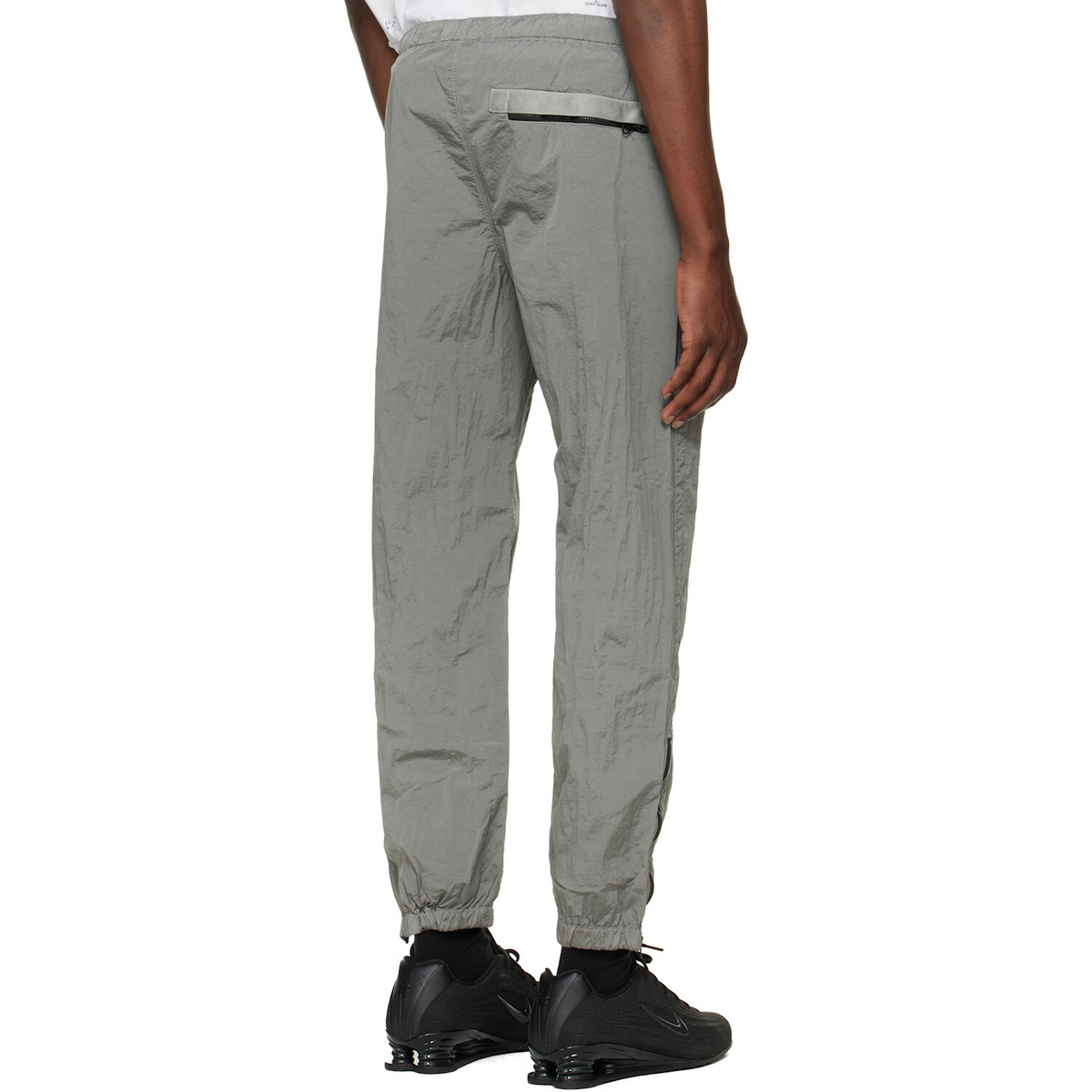 Stone Island Gray 3100035 Nylon Metal ECONYL Trousers