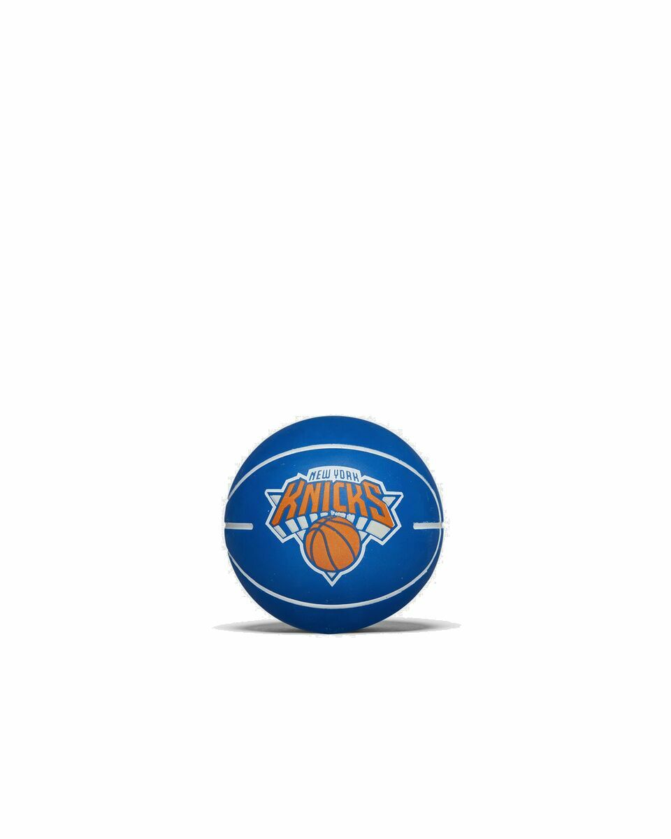 Photo: Wilson Mini Nba Dribbler Basketball New York Knicks Blue - Mens - Sports Equipment