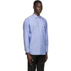 ADER error Blue Cinder Pocket Shirt