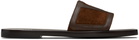 Valentino Garavani Brown Viva Superstar Sandals