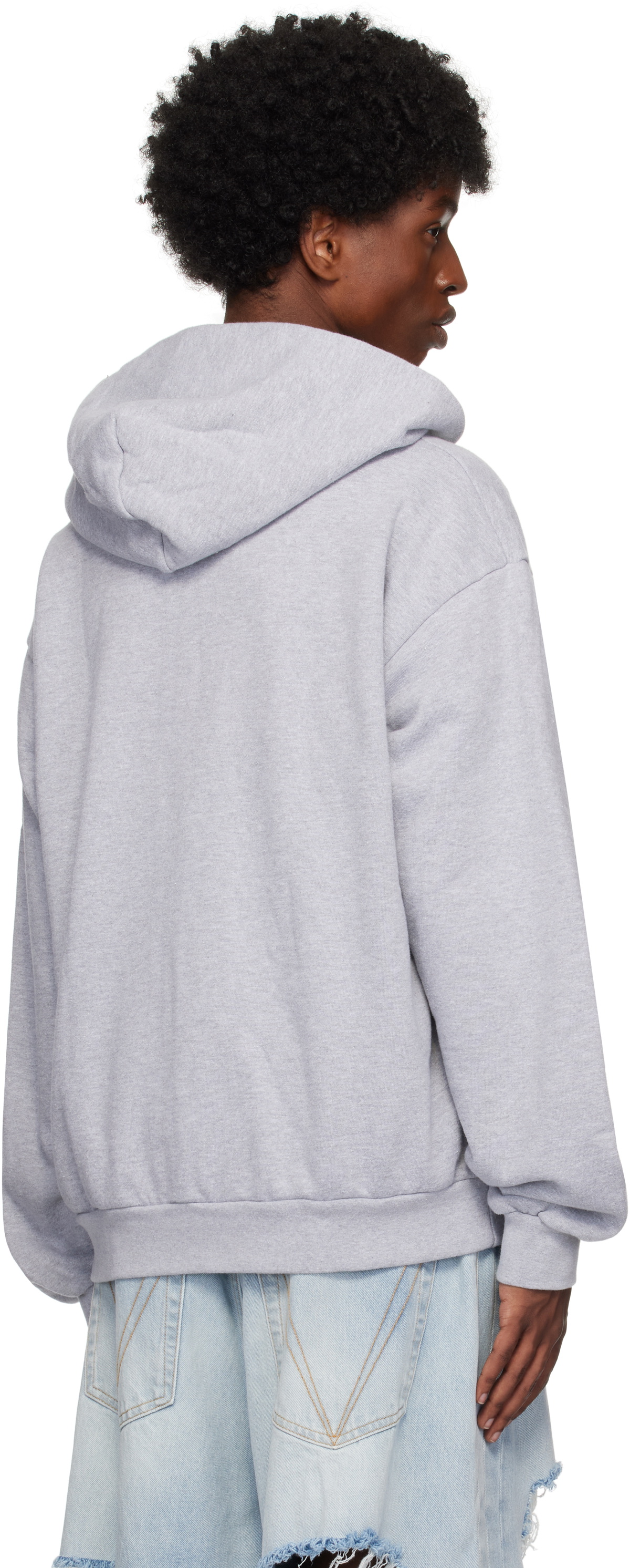 Awake NY Gray Skyline Zip Hoodie Awake NY