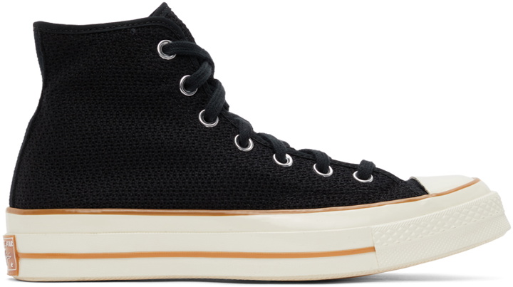 Photo: Converse Black Breathable Chuck 70 High Sneakers