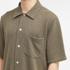 Our Legacy Men's Box Short Sleeve Shirt in Olive