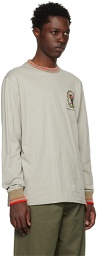 Nicholas Daley Green Printed Long Sleeve T-Shirt