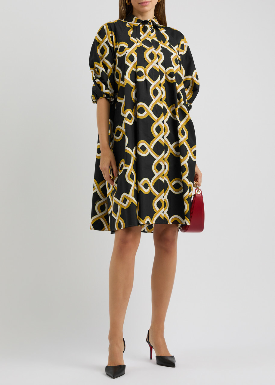 knee length dresses for ladies MINI SWING DRESS - PROMETHEUS