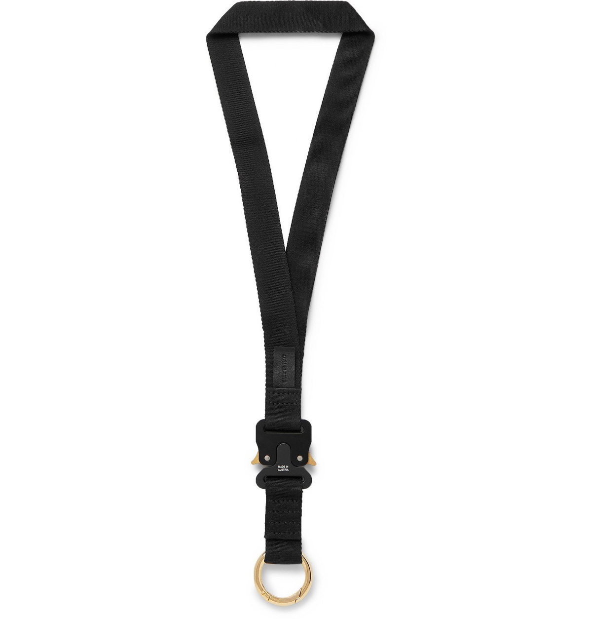 1017 ALYX 9SM - Webbing Lanyard - Black 1017 ALYX 9SM