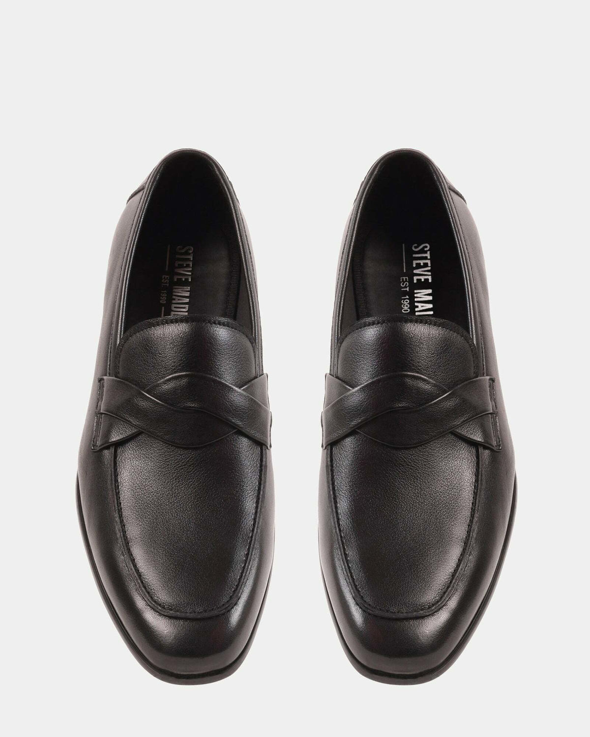 Steve Madden Chevoit Loafers in Black