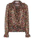 Victoria Beckham - Floral silk blouse