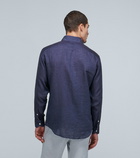 Frescobol Carioca Long-sleeved linen shirt