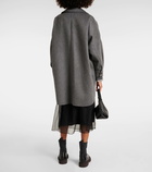 Brunello Cucinelli Oversized cashmere car coat