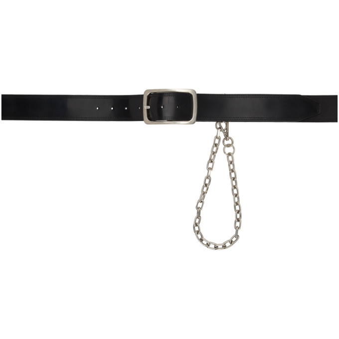 Photo: Dries Van Noten Black Chain Belt