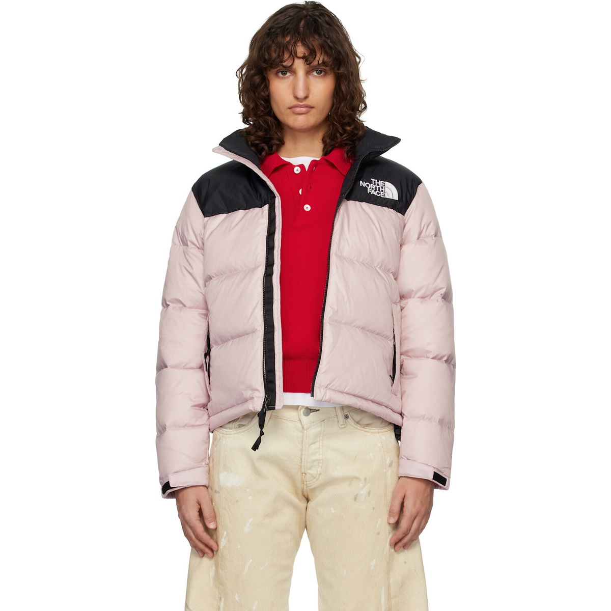 The North Face Pink 1996 Retro Nuptse Down Jacket