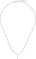 Y/Project Silver Mini Y Necklace
