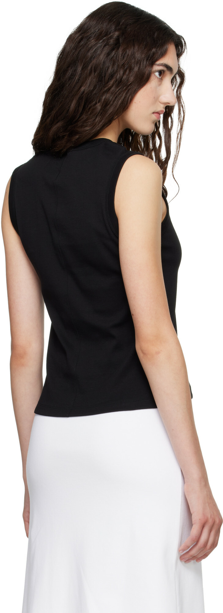 FLORE FLORE Black Jess Tank Top