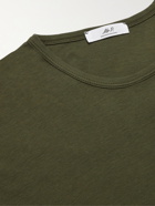 MR P. - Cotton and Silk-Blend Jersey T-Shirt - Green - XS