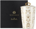 Versace White Rosenthal Medusa Gala Scented Candle