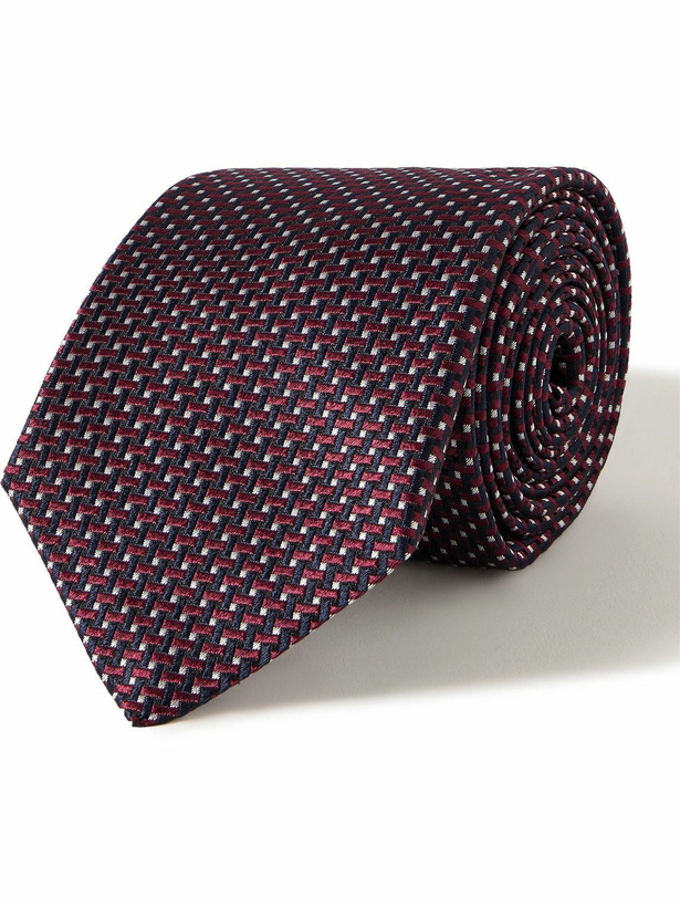 Photo: Canali - 8cm Silk-Jacquard Tie