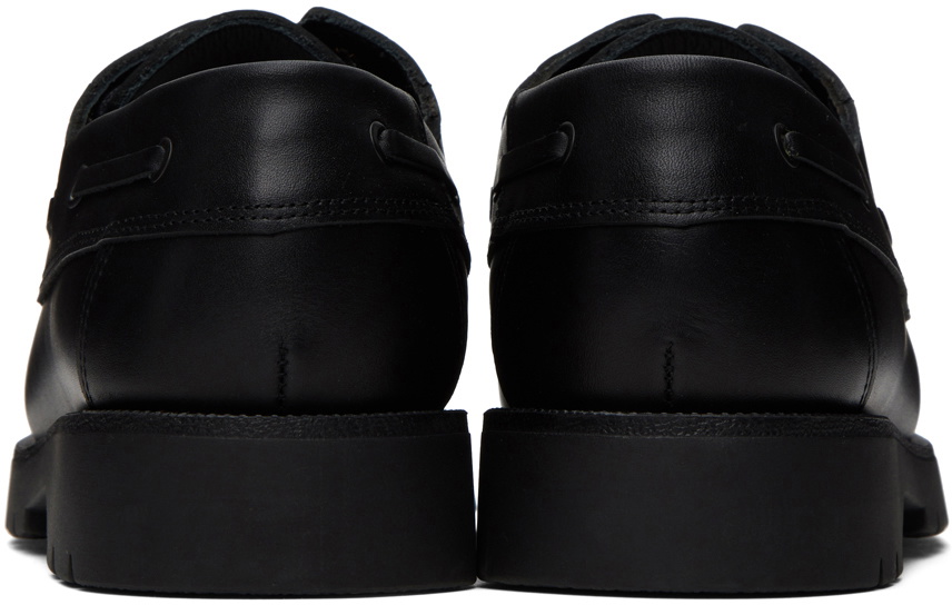 DONATO RASSVET × KLEMAN 78-YB2407-155 Leather Chunky Derby Shoes | DONATO Black