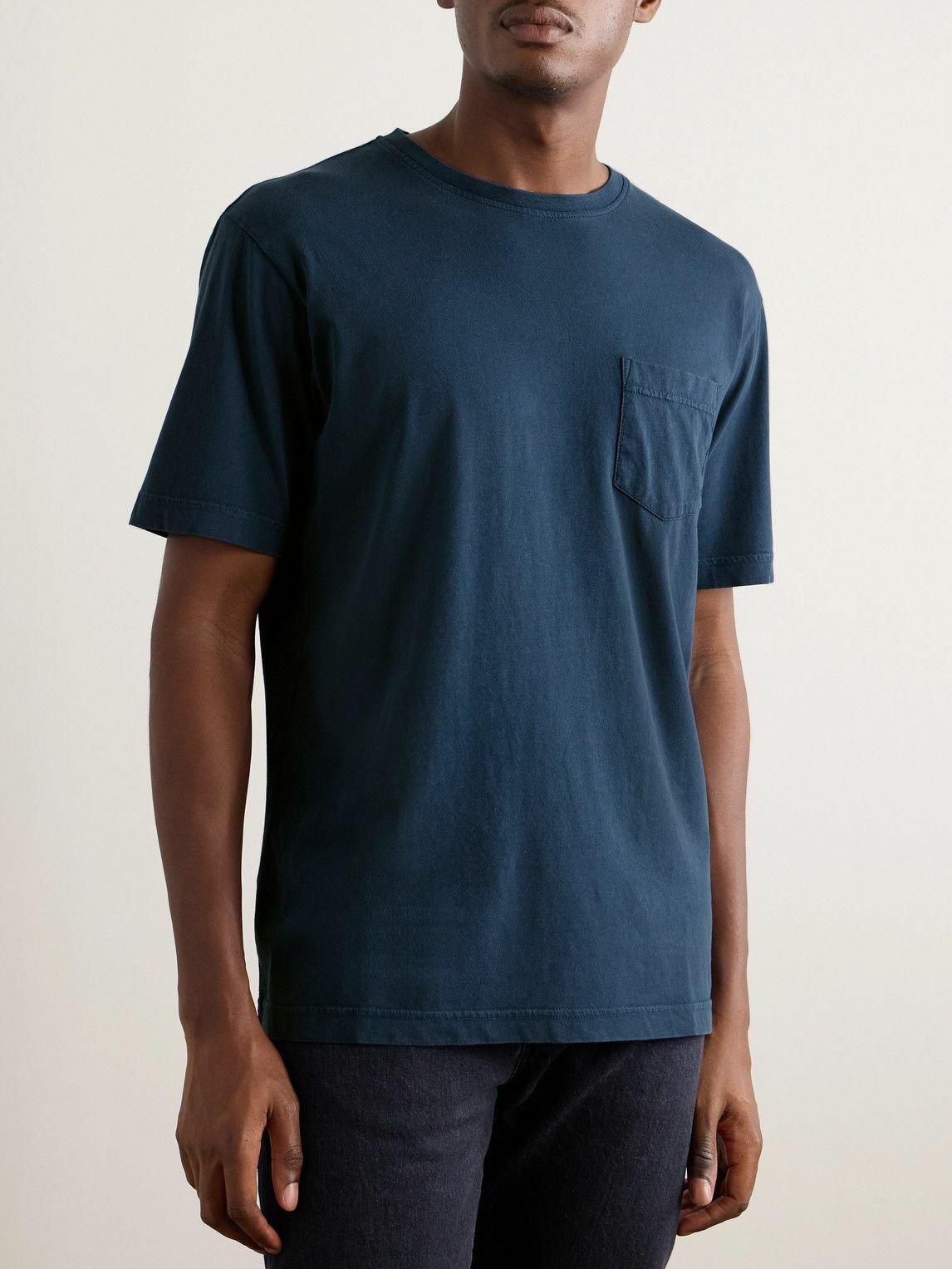 Peter Millar - Lava Wash Organic Cotton-Jersey T-Shirt - Blue