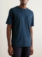 Peter Millar - Lava Wash Organic Cotton-Jersey T-Shirt - Blue