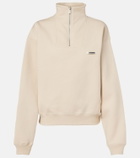 Jacquemus Logo cotton jersey sweatshirt