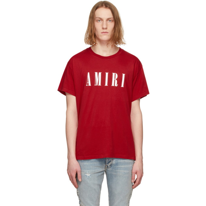 Photo: AMIRI Red Core Logo T-Shirt